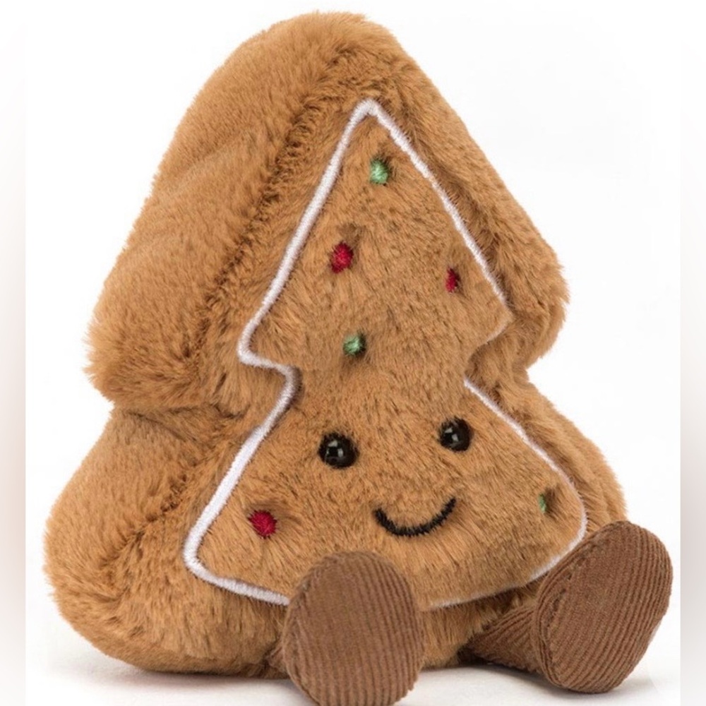 Jellycat Gingerbread Cookie Tree / NWT / Sold Out / 100% authentic